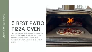 5 Best Patio Pizza Oven of 2022 - REVIEWED