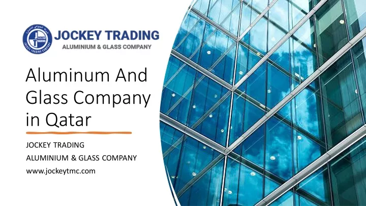 aluminum and glass company in qatar