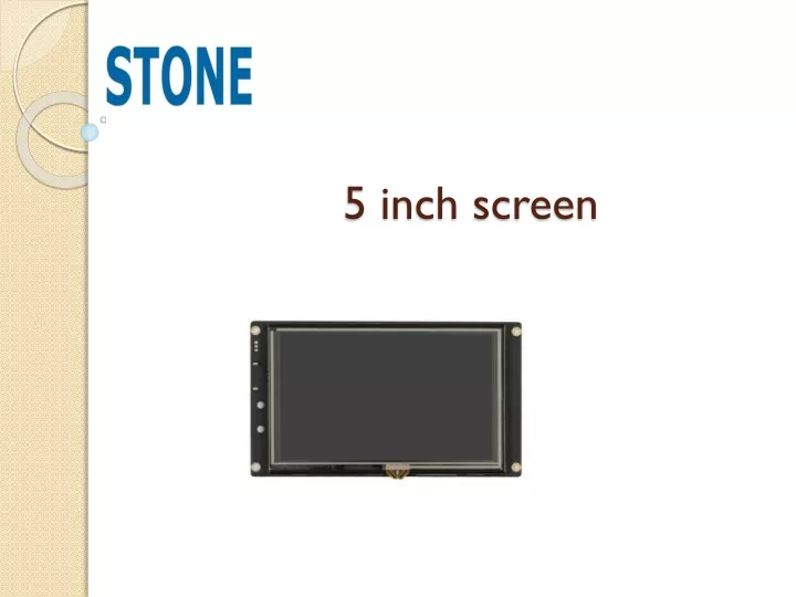 5 inch screen