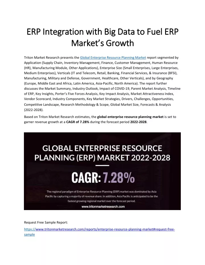 erp integration with big data to fuel erp market s growth