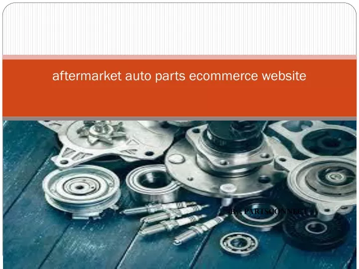 aftermarket auto parts ecommerce website