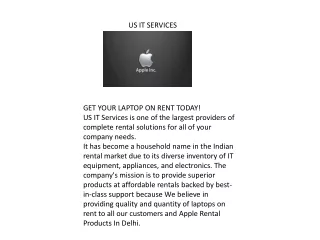 usit service pdf