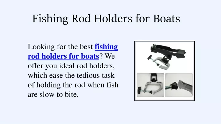 fishing rod holders for boats