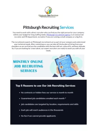 pittsburgh pittsburgh recruiting