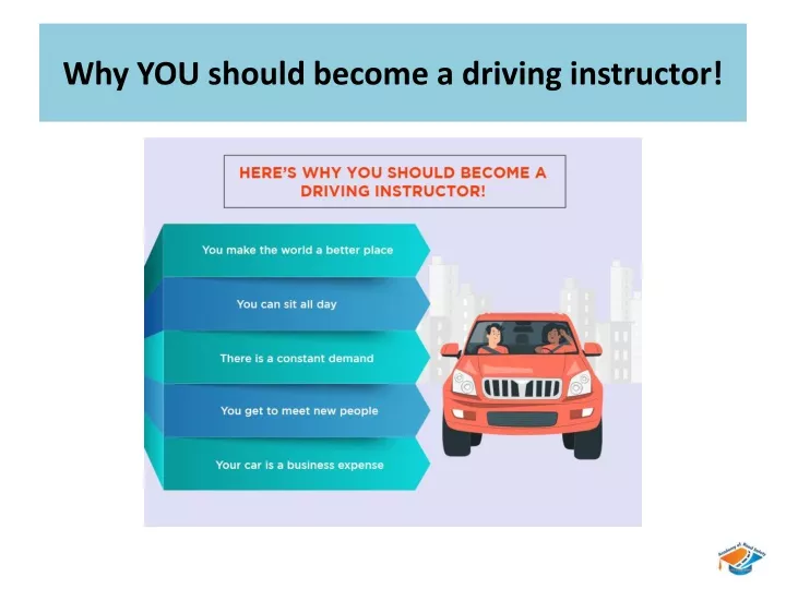 why you should become a driving instructor