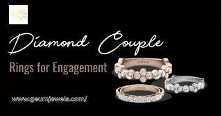 Looking for diamond couple rings for engagement You can visit Geum Jewels.