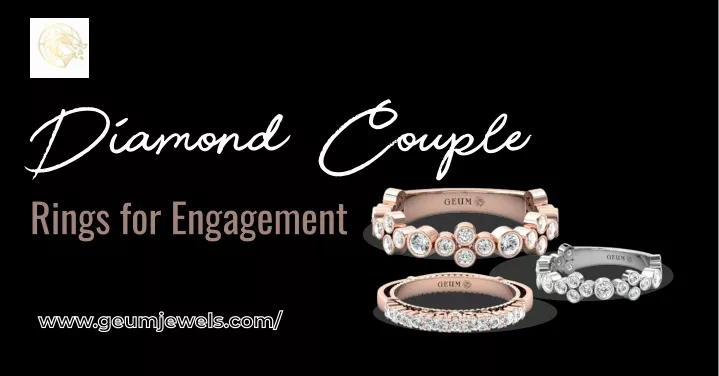 diamond couple rings for engagement
