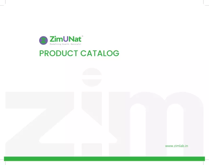product catalog