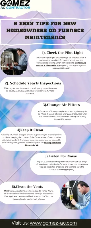 6 Easy Tips for New Homeowners on Furnace Maintenance