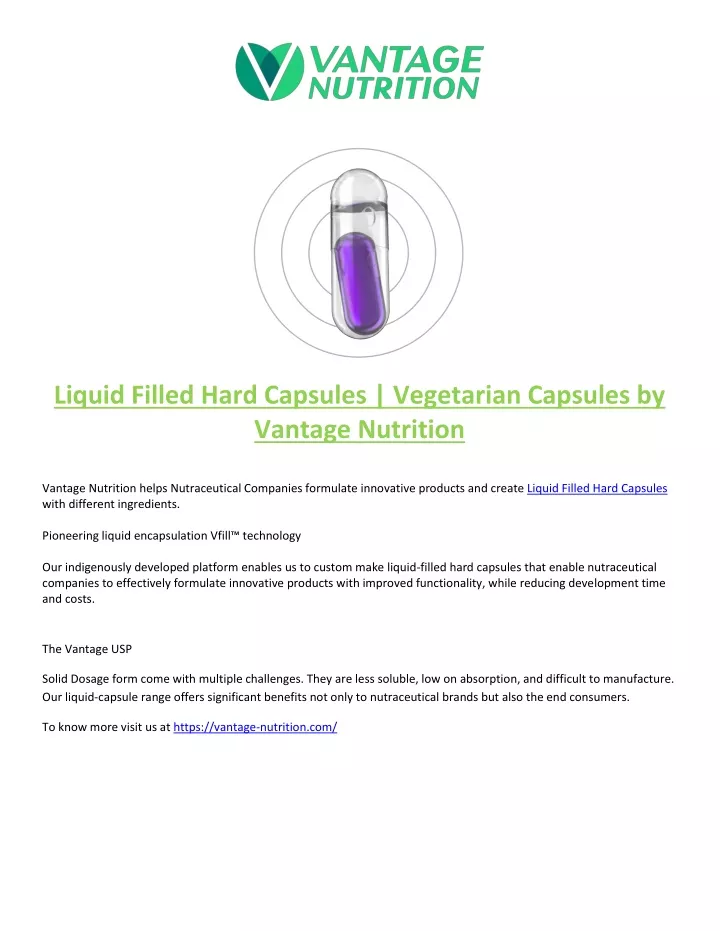 liquid filled hard capsules vegetarian capsules