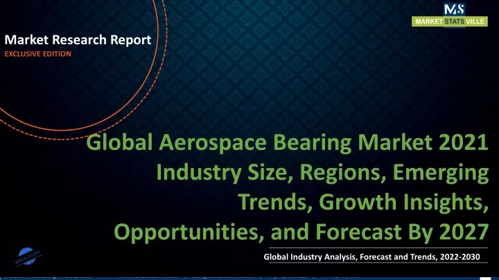 market research report exclusive edition