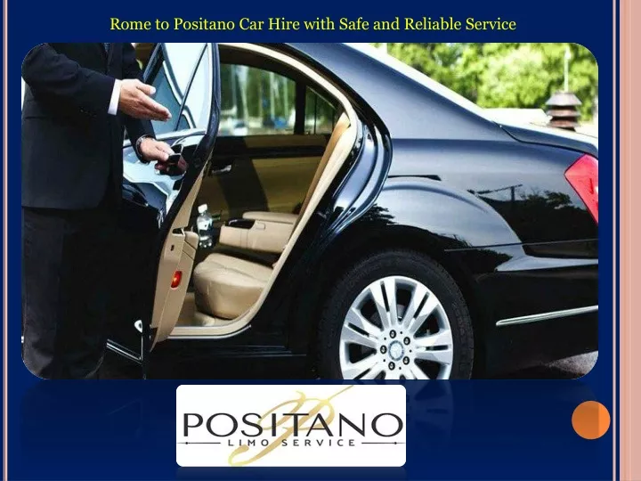 rome to positano car hire with safe and reliable