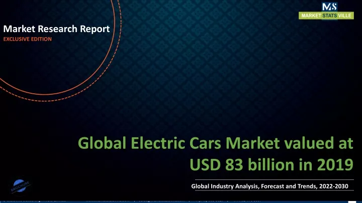 market research report exclusive edition