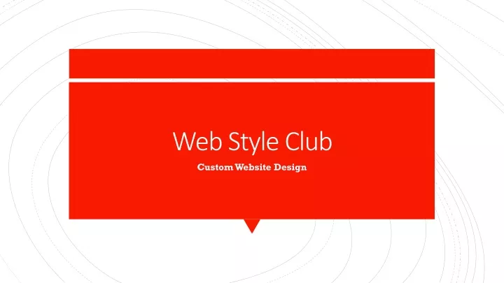 web style club