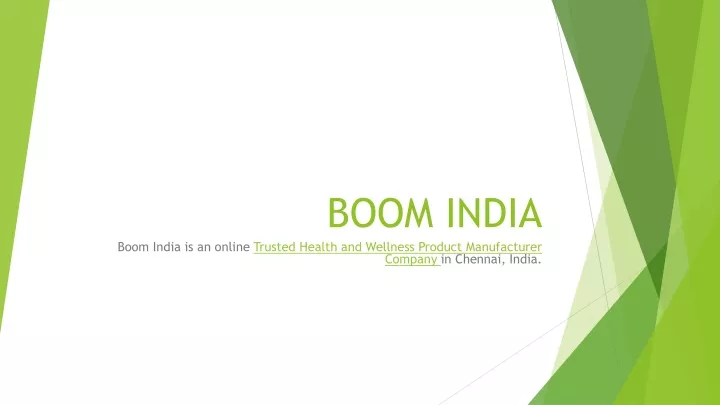 boom india