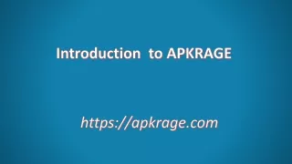 introduction to apkrage