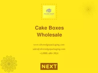 cake boxes wholesale