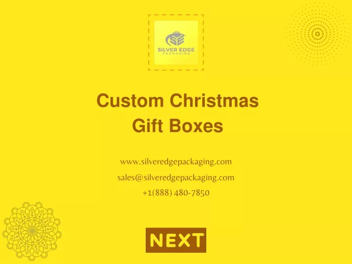 custom christmas gift boxes