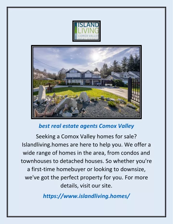 best real estate agents comox valley