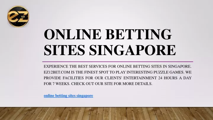 online betting sites singapore