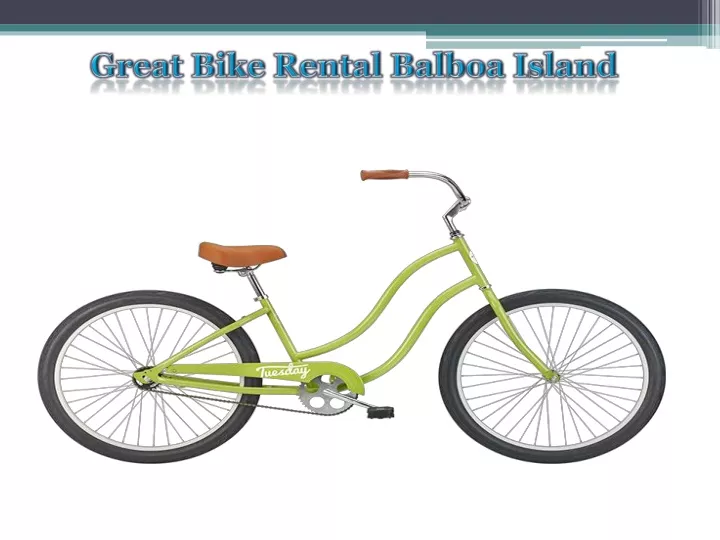 great bike rental balboa island