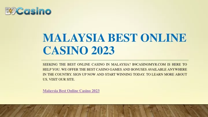 malaysia best online casino 2023