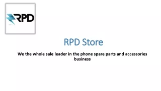 Best Iphone Spare Parts Supplier China Service at RPD Store