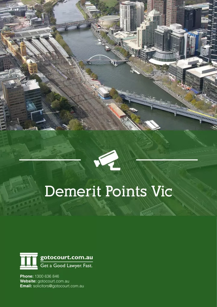 demerit points vic