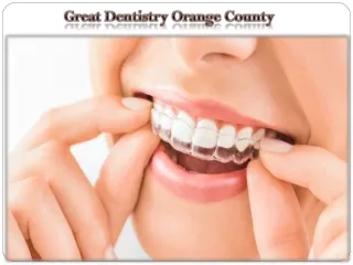Great Dentistry Orange County