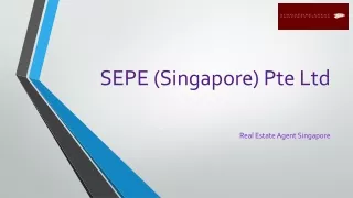 Top Real Estate Agent Singapore - SEPE