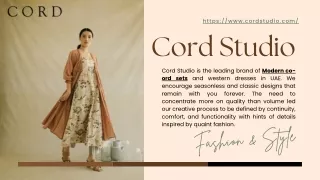 Stylish Coord Sets in UAE
