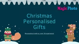 Christmas Personalised Gifts Printing Services | Magic Photo