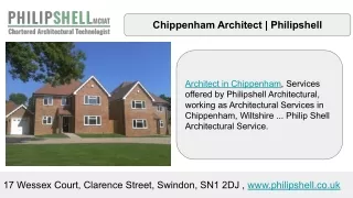 Chippenham Architect _ Philipshell