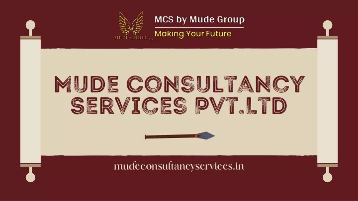 mude consultancy services pvt ltd