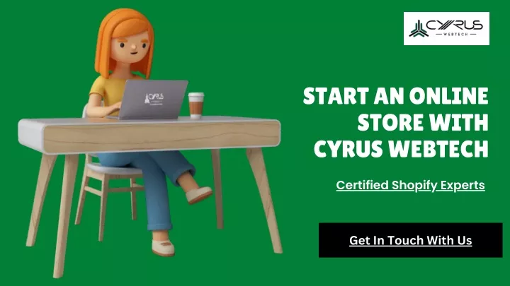 start an online store with cyrus webtech