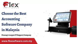 Choose the Best Accounting Software Company in Malaysia
