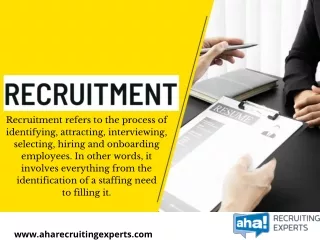 Recruitment Expert in USA