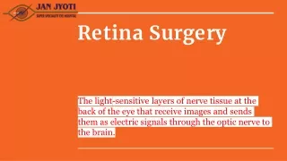 Best Eye Specialist Hospital In Jabalpur |Retina Surgery & Treatment In Jabalpur