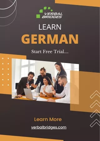 Online Learning German - Verbal Bridges