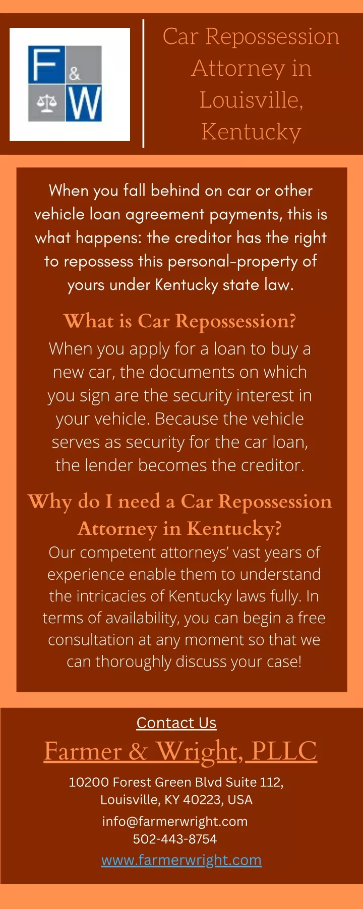 car repossession attorney in louisville kentucky