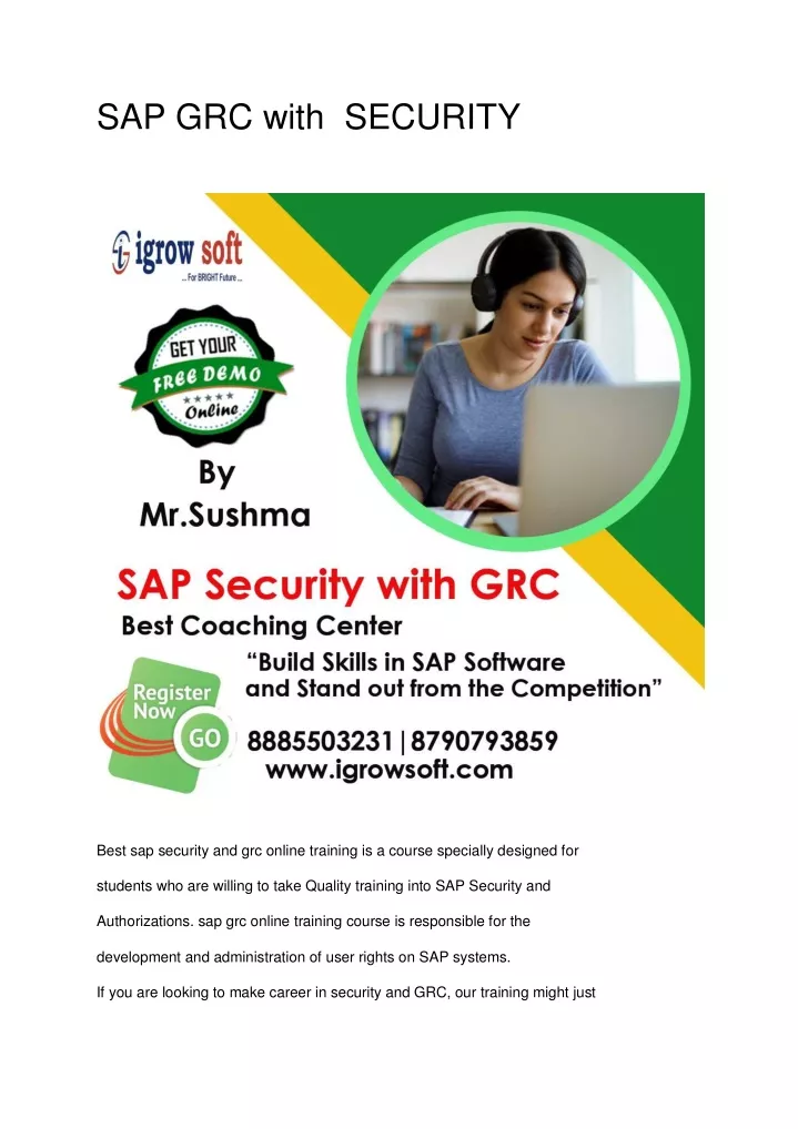 sap grc with security
