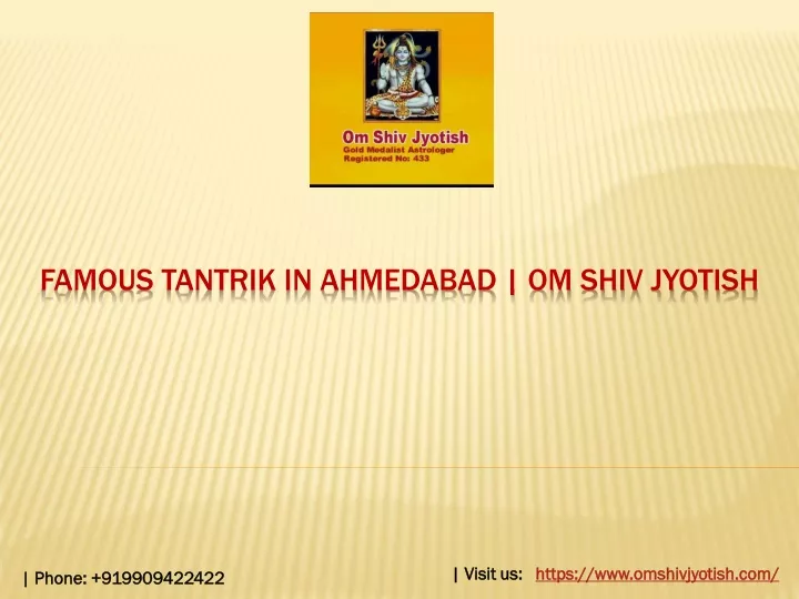 famous tantrik in ahmedabad om shiv jyotish