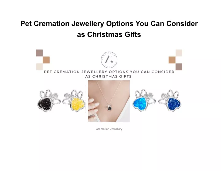 pet cremation jewellery options you can consider