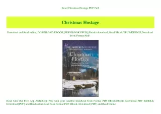 Read Christmas Hostage PDF Full