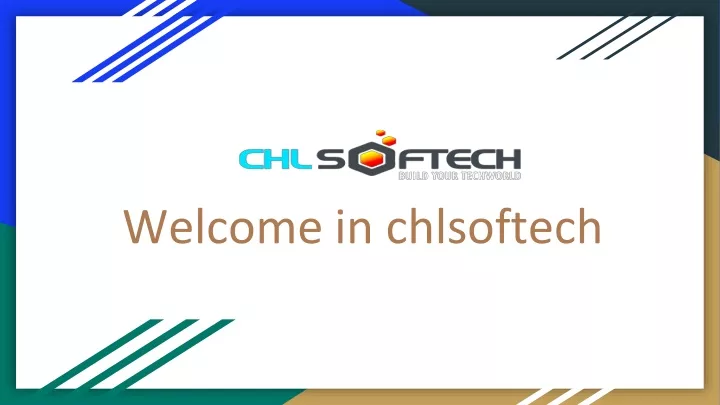 welcome in chlsoftech