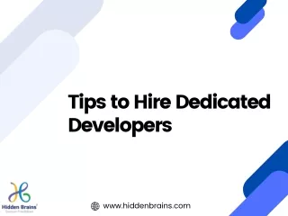 Tips to Hire Dedicated Developers in 2023