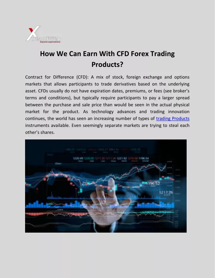 how we can earn with cfd forex trading products