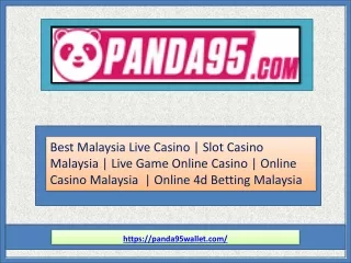 Live Game Online Casino - panda95wallet.com