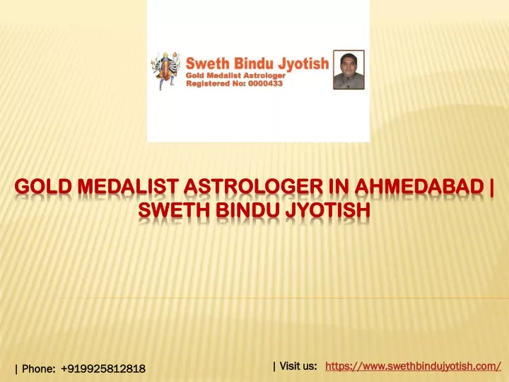 gold medalist astrologer in ahmedabad sweth bindu jyotish