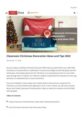 Classroom Christmas Decoration Ideas and Tips 2022